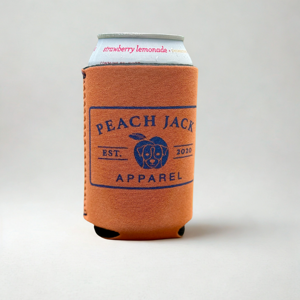 PJA Burnt Orange Koozie — Peach Jack Apparel